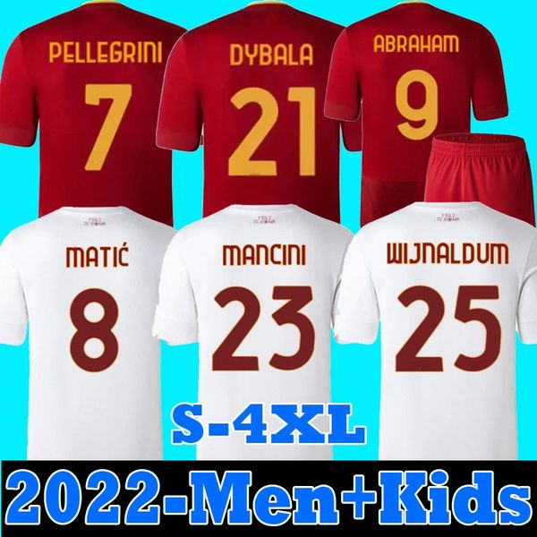 s-4xl 22 23 dybala soccer jerseys roma home away pastore pellegrini abraham 2022 2023 totti zaniolo mancini matic men and kids kit football, Black;yellow
s-4xl 22 23 dybala soccer jerseys roma home away pastore pellegrini abraham 2022 2023 totti zaniolo mancini matic men and kids kit football, Black;yellow