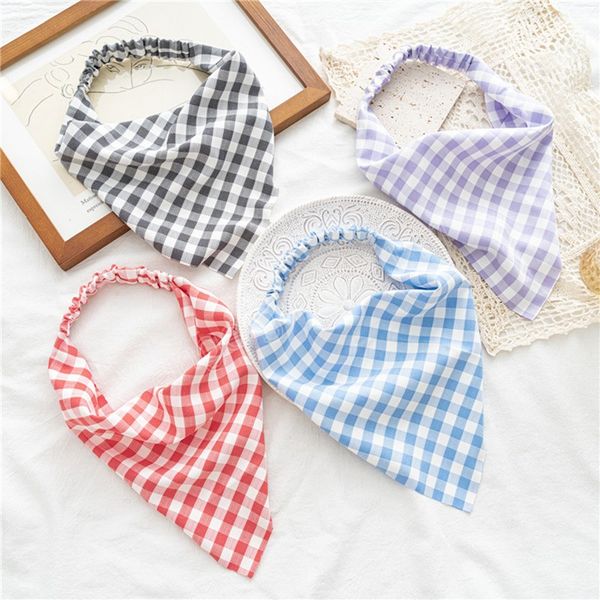 woman classic plaid printed summer head scarf cloth triangle bandanas girls elastic hairband hair accessories headwear, Slivery;white
woman classic plaid printed summer head scarf cloth triangle bandanas girls elastic hairband hair accessories headwear, Slivery;white