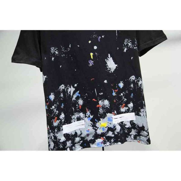 off couple's ink splashing fireworks short youth european large loose base shirt half sleeve t-shirt, Black
off couple's ink splashing fireworks short youth european large loose base shirt half sleeve t-shirt, Black