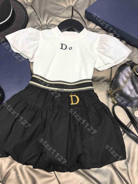 classic designer baby girls dress shirt set webbing skirts summer cotton short sleeves hd print dresses two piece suit child, White
classic designer baby girls dress shirt set webbing skirts summer cotton short sleeves hd print dresses two piece suit child, White
