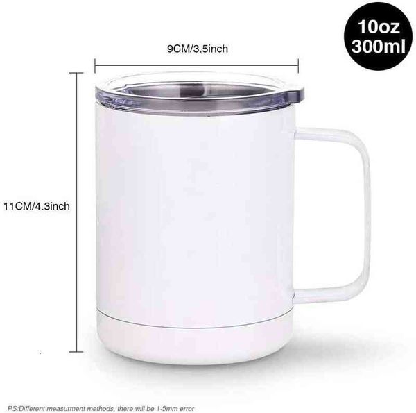 sublimation mugs stainless steel coffee tumbler double wall 10 oz white blanks products with handle and lid for cricut mug press machine
sublimation mugs stainless steel coffee tumbler double wall 10 oz white blanks products with handle and lid for cricut mug press machine