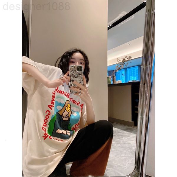 women's t-shirt designer 2022ss new funny portrait animation short sleeve tee super cute letter printing pattern design is sweet and co, White
women's t-shirt designer 2022ss new funny portrait animation short sleeve tee super cute letter printing pattern design is sweet and co, White