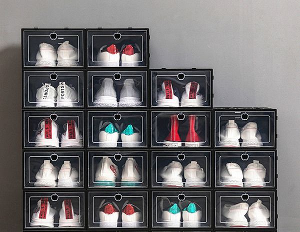 thicken plastic shoe boxes clear dustproof storage box transparent flip candy color stackable shoes organizer boxes household muti-purpose o
thicken plastic shoe boxes clear dustproof storage box transparent flip candy color stackable shoes organizer boxes household muti-purpose o