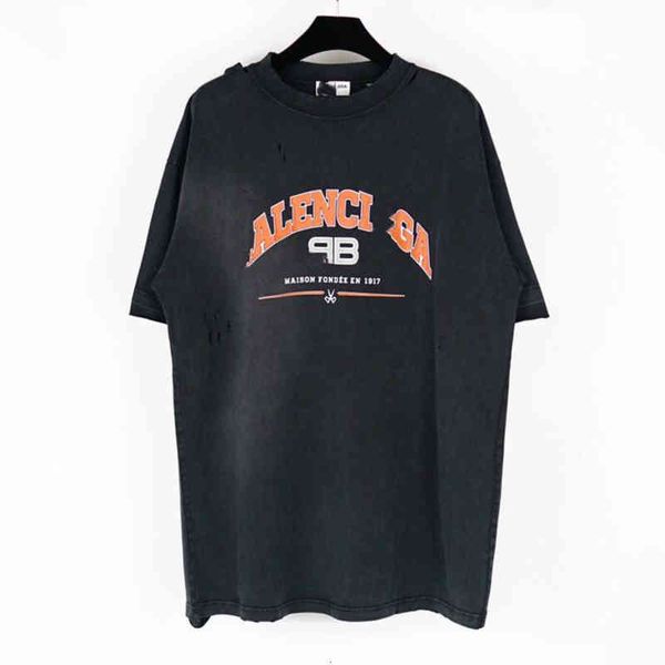 men's t-shirts high version summer luxury fashion paris b scissors destroy holes wash water and make old men's women's short, White;black
men's t-shirts high version summer luxury fashion paris b scissors destroy holes wash water and make old men's women's short, White;black