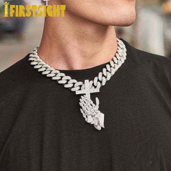 hbp new bling cubic zirconia iced out cross pendants necklaces 5a cz skeleton charm for men women hip hop jewelry 220724, Silver
hbp new bling cubic zirconia iced out cross pendants necklaces 5a cz skeleton charm for men women hip hop jewelry 220724, Silver