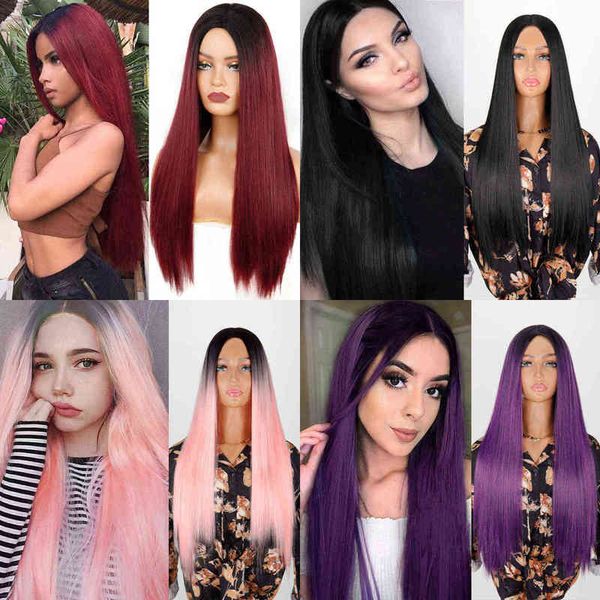 linghang long straight synthetic black wig mixed brown and blonde for women middle part nature lolita cosplay 220622
linghang long straight synthetic black wig mixed brown and blonde for women middle part nature lolita cosplay 220622