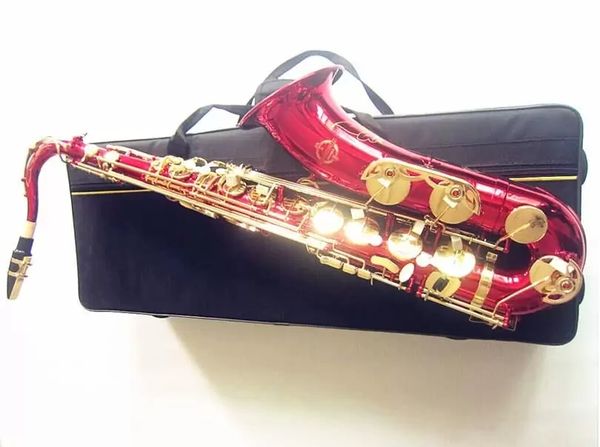 new high-grade reds suzuki tenor saxophone japan brand sax bb flat music instrument with reed case professional level shipment
new high-grade reds suzuki tenor saxophone japan brand sax bb flat music instrument with reed case professional level shipment