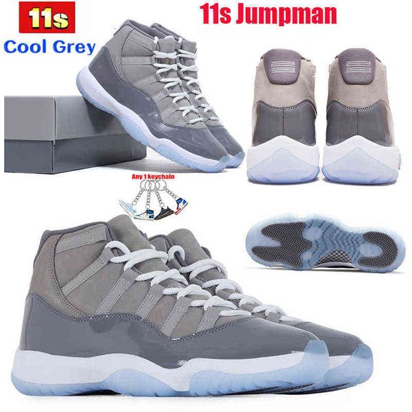 jumpman 11 11s basketball shoes cool grey high low sneakers mens womens designer trainers 2021 new fashion shoe with box key tag size, White;red 
jumpman 11 11s basketball shoes cool grey high low sneakers mens womens designer trainers 2021 new fashion shoe with box key tag size, White;red