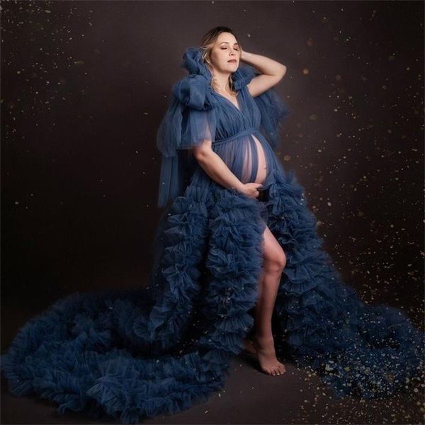 pregnant women's prom dresses front slit maternity pshoot robes long party evening gowns customise, Black
pregnant women's prom dresses front slit maternity pshoot robes long party evening gowns customise, Black