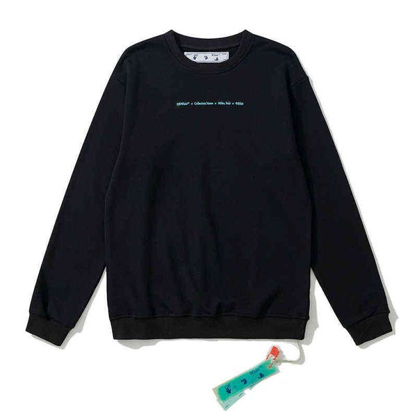 factory online export trendy sweater fashion brand ow off neck arrow print high street men's casual bottoming shirt, Black
factory online export trendy sweater fashion brand ow off neck arrow print high street men's casual bottoming shirt, Black