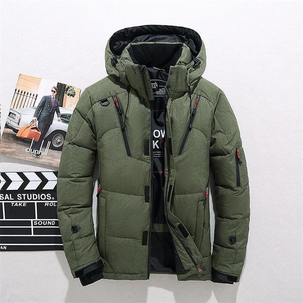 designer men's white duck down jacket warm hooded thick puffer jacket coat male casual overcoat thermal winter parka men, Black
designer men's white duck down jacket warm hooded thick puffer jacket coat male casual overcoat thermal winter parka men, Black