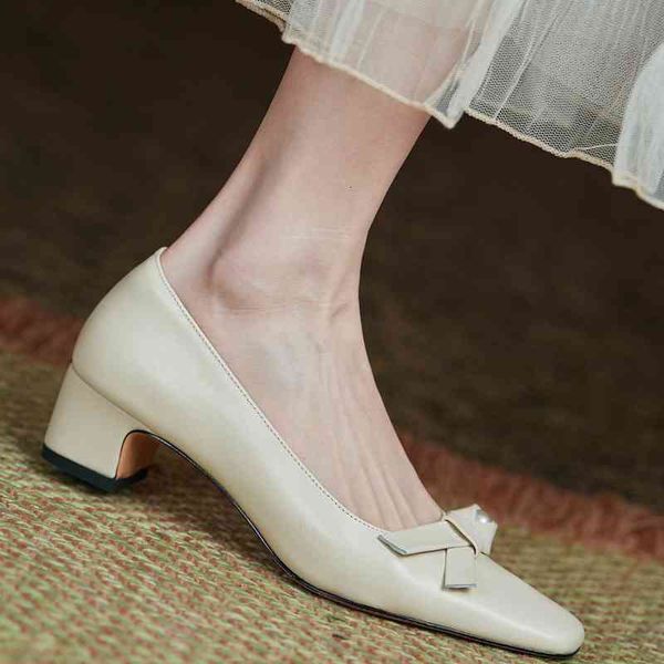 sandals small square head shallow mouth bow pearl thick heel shoes spring and summer korean size women's 3qjt, Black
sandals small square head shallow mouth bow pearl thick heel shoes spring and summer korean size women's 3qjt, Black