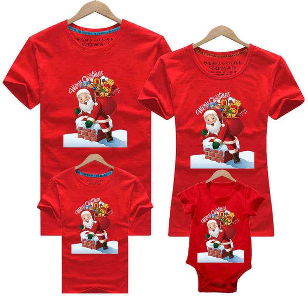 new year mom dad and me t-shirt cotton short sleeve cartoon print christmas family matching mother daughter clothes l220715, Blue
new year mom dad and me t-shirt cotton short sleeve cartoon print christmas family matching mother daughter clothes l220715, Blue
