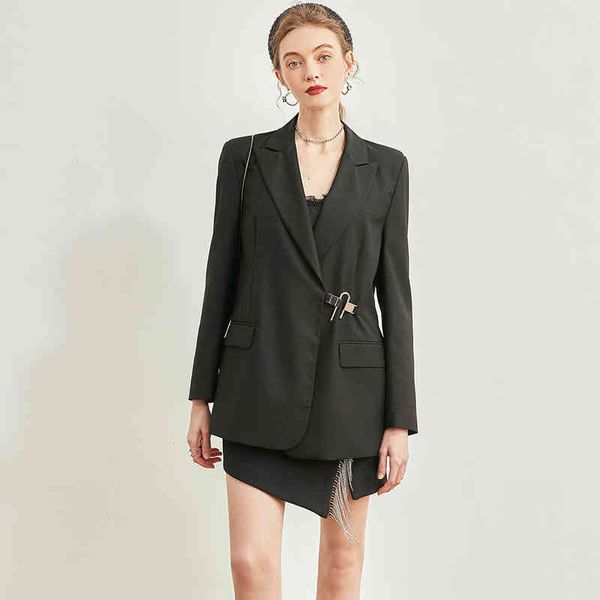women's suits blazers g family letter metal lock suit coat goddess fan chunqiu temperament small, White;black
women's suits blazers g family letter metal lock suit coat goddess fan chunqiu temperament small, White;black