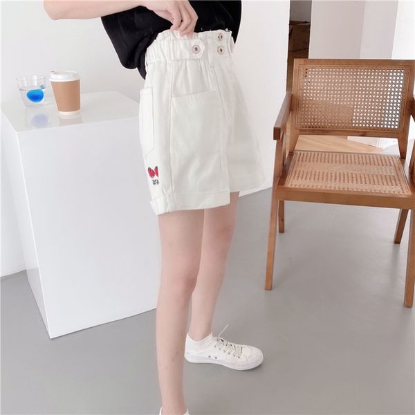 summer solid color cool casual comfortable leggings wear small shorts 919 y200512, White;black
summer solid color cool casual comfortable leggings wear small shorts 919 y200512, White;black