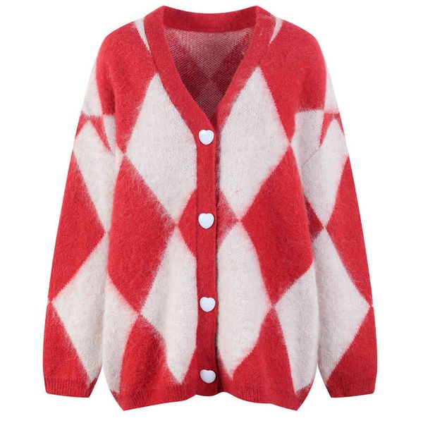 women's knits tees love button v-neck contrast lingge sweater loose early spring women's clothing temperament fashion hong kong fl, White
women's knits tees love button v-neck contrast lingge sweater loose early spring women's clothing temperament fashion hong kong fl, White