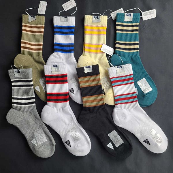 men's and women's socks japanese fashion brand pilgrim triangle stripe towel bottom tide socks high rubber band japanese men', Black
men's and women's socks japanese fashion brand pilgrim triangle stripe towel bottom tide socks high rubber band japanese men', Black