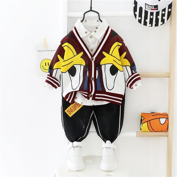 hylkidhuose spring baby girls boys clothing sets cartoon coats shirt pants children casual clothes toddler infant clothing lj201223, White
hylkidhuose spring baby girls boys clothing sets cartoon coats shirt pants children casual clothes toddler infant clothing lj201223, White