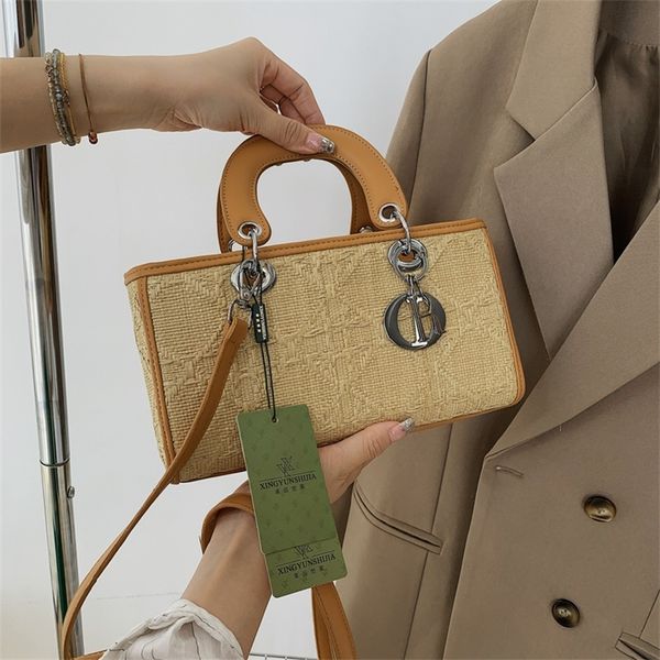 62% off 2022 new designer bags lafite hand rattan plaid grass woven leather shoulder strap one shoulder messenger in spring and summer
62% off 2022 new designer bags lafite hand rattan plaid grass woven leather shoulder strap one shoulder messenger in spring and summer