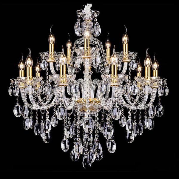 european style crystal chandelier living room modern bedroom dining room lamp creative personality villa l hall candle chandeliers
european style crystal chandelier living room modern bedroom dining room lamp creative personality villa l hall candle chandeliers