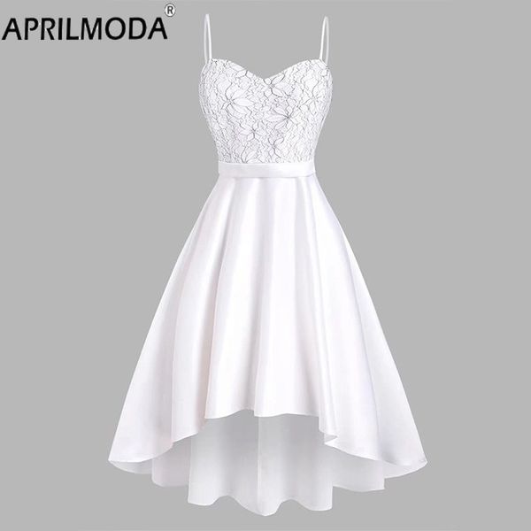 vintage lace sleeveless high low party dress strap women summer elegant sukienka midi dress vestido de festa 220506, Black;gray
vintage lace sleeveless high low party dress strap women summer elegant sukienka midi dress vestido de festa 220506, Black;gray