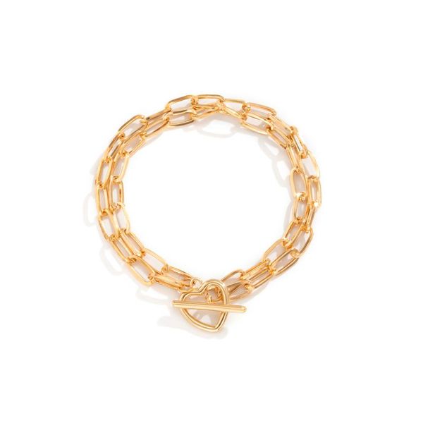 link chain vintage cuban curb bracelets on hand for women punk gold color buckle heart pendant bangles jewelry, Black
link chain vintage cuban curb bracelets on hand for women punk gold color buckle heart pendant bangles jewelry, Black