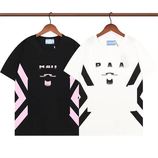 2022 men s t shirts european and american designer new summer fashion puda cotton t-shirt casual sports loose short sleeved couple s outfit, White;black
2022 men s t shirts european and american designer new summer fashion puda cotton t-shirt casual sports loose short sleeved couple s outfit, White;black