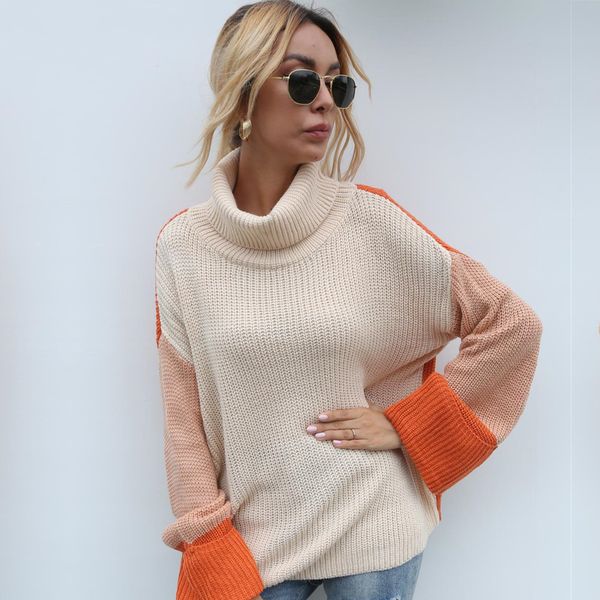 new ladies autumn winter women sweater turtleneck casual warm jumper knitted loose pullover women sweaters female pull knitwear, White;black
new ladies autumn winter women sweater turtleneck casual warm jumper knitted loose pullover women sweaters female pull knitwear, White;black
