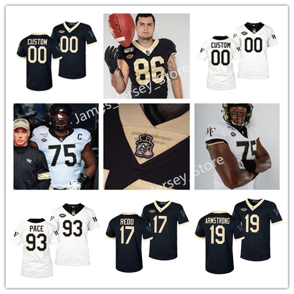 2022 ncaa custom wake forest stitched football jersey 1 christian beal-smith jerseys 5 ryan smenda jr. 5 jaquarii roberson 19 bill armstrong, Black
2022 ncaa custom wake forest stitched football jersey 1 christian beal-smith jerseys 5 ryan smenda jr. 5 jaquarii roberson 19 bill armstrong, Black