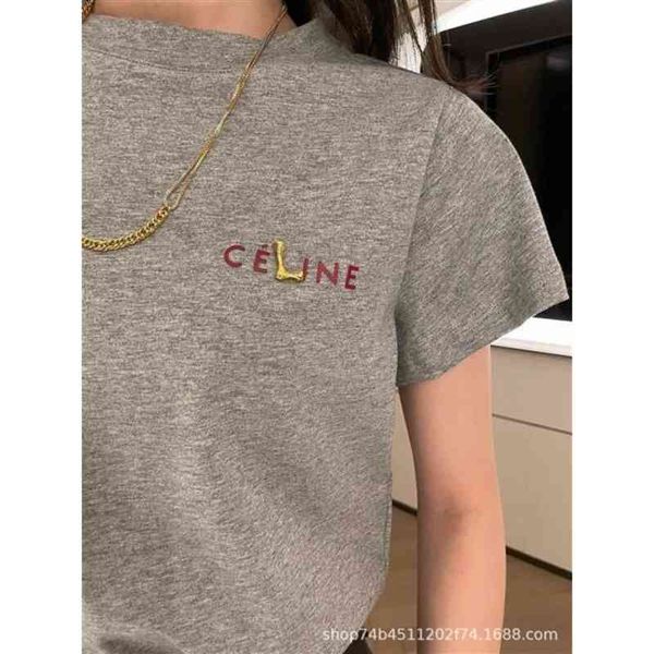 women's t-shirt ce letter metal brooch short sleeve t-shirt women's design sense loose fashion foreign style age reducing pqwm 54r, White
women's t-shirt ce letter metal brooch short sleeve t-shirt women's design sense loose fashion foreign style age reducing pqwm 54r, White