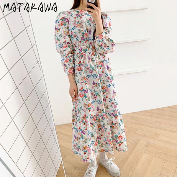 ruffled long puff sleeve femem robe female korean oil painting floral dress vintage round neck slim waist woman 210506, Black;gray
ruffled long puff sleeve femem robe female korean oil painting floral dress vintage round neck slim waist woman 210506, Black;gray