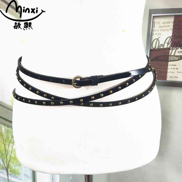 belts designer belt thin women's dress waist chain fashion rivet decoration suit multi turn extended knotted skirt 63yg, Black;brown
belts designer belt thin women's dress waist chain fashion rivet decoration suit multi turn extended knotted skirt 63yg, Black;brown