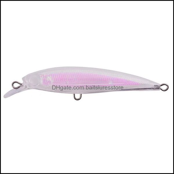 baits lures fishing sports outdoors 50pcs 9cm 6g unpainted bait lure blank body diy crankbait swimbait fake baits276n drop delivery 2021 y