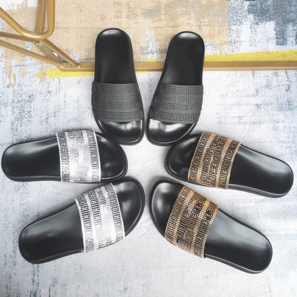 metal mesh beach pool slide sandals women slippers flat slip on shoes rubber open toes sandal luxury designers slides high band slipper fact, Black
metal mesh beach pool slide sandals women slippers flat slip on shoes rubber open toes sandal luxury designers slides high band slipper fact, Black