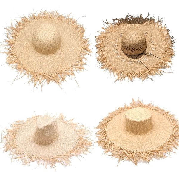 5 styles straw summer hat for women sun hats beach caps sombreros wide brim side cap floppy female raffia girl 220427, Blue;gray
5 styles straw summer hat for women sun hats beach caps sombreros wide brim side cap floppy female raffia girl 220427, Blue;gray