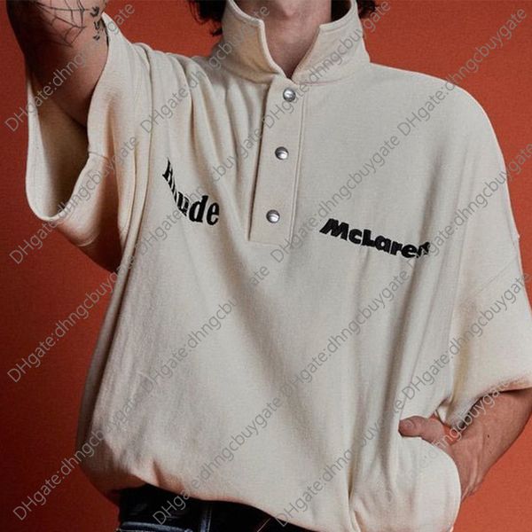 shirt designer t rhude letter embroidery style niche street hip hop fashion brand loose lapel pullover t-shirt summer man t shirt, White;black
shirt designer t rhude letter embroidery style niche street hip hop fashion brand loose lapel pullover t-shirt summer man t shirt, White;black