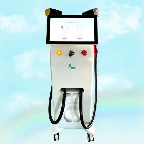 facetory wholesale high power double laser handle diode laser hair removal machine, Black
facetory wholesale high power double laser handle diode laser hair removal machine, Black