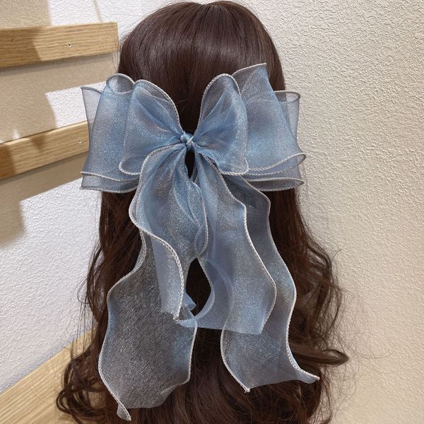 8 pcs lace large bowknot hairpins sweet princess headpiece barrette women girls multi-layer ribbon bow hair accessories, Slivery;white
8 pcs lace large bowknot hairpins sweet princess headpiece barrette women girls multi-layer ribbon bow hair accessories, Slivery;white