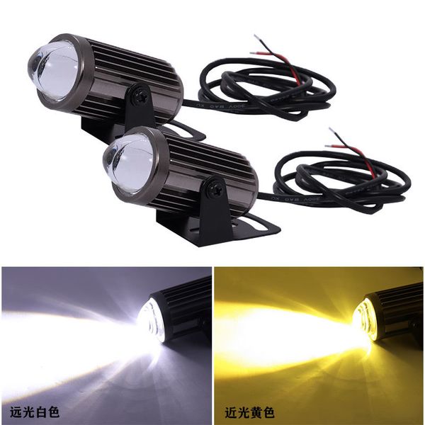 new universal motorcycle led headlight projector lens dual color atv scooter driving for cafe racer light auxiliary spotlight lamp
new universal motorcycle led headlight projector lens dual color atv scooter driving for cafe racer light auxiliary spotlight lamp