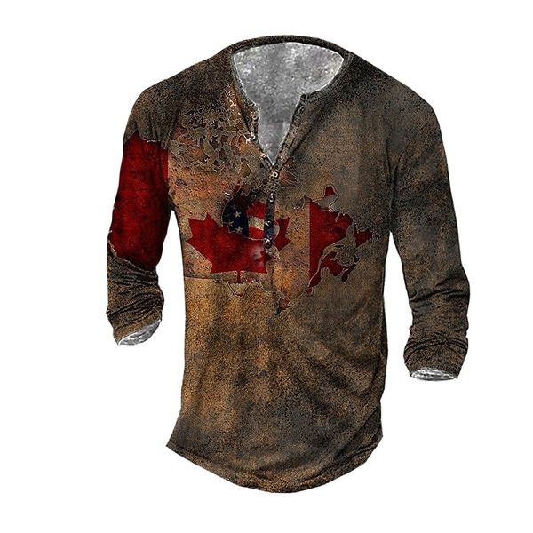 men's henley shirt tee t shirt 3d print graphic national flag plus size henley daily sports button-down print long sleeve basic casual, White;black
men's henley shirt tee t shirt 3d print graphic national flag plus size henley daily sports button-down print long sleeve basic casual, White;black
