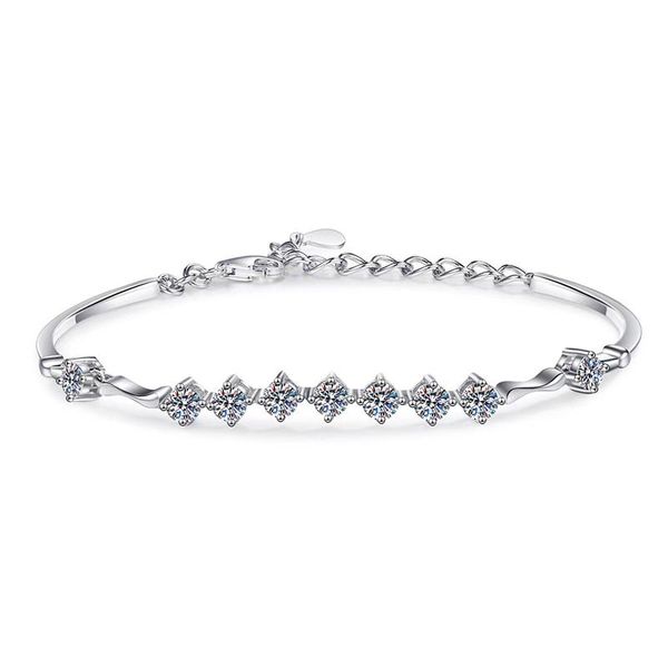 other bracelets trendy 1.35ct d color vvs moissanite bangle women jewelry 100% 925 sterling silver geometric bracelet with gra birthday gift, Golden;silver
other bracelets trendy 1.35ct d color vvs moissanite bangle women jewelry 100% 925 sterling silver geometric bracelet with gra birthday gift, Golden;silver