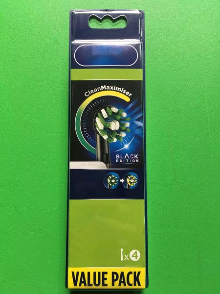 replacement heads for electric toothbrush 50brb-4black 4pcs per pack oral hygiene cleaning
replacement heads for electric toothbrush 50brb-4black 4pcs per pack oral hygiene cleaning