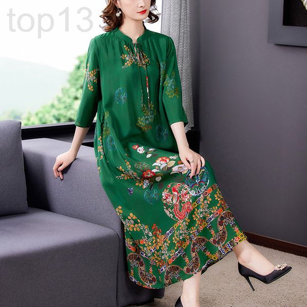 casual dresses designer 2021 new women's clothes in spring are fashionable and temperament. silk printing medium long wide pine mulberr, Black;gray
casual dresses designer 2021 new women's clothes in spring are fashionable and temperament. silk printing medium long wide pine mulberr, Black;gray