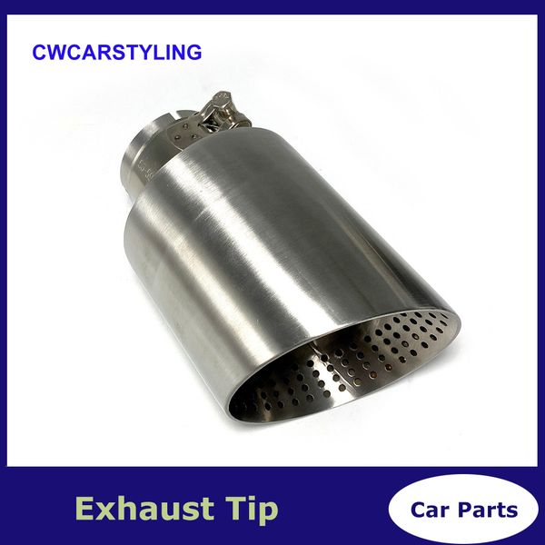 1 pcs matte stainless steel car muffler tip system pipe universal exhaust tip 57mm 60mm 63mm gti mk7 golf7 nozzle
1 pcs matte stainless steel car muffler tip system pipe universal exhaust tip 57mm 60mm 63mm gti mk7 golf7 nozzle