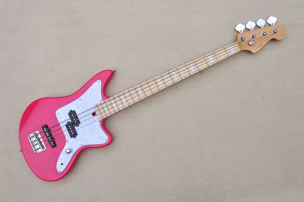 factory custom rose red 4-string electric bass guitar chrome hardwares maple fingerboard white pearl pickguard offer customized
factory custom rose red 4-string electric bass guitar chrome hardwares maple fingerboard white pearl pickguard offer customized