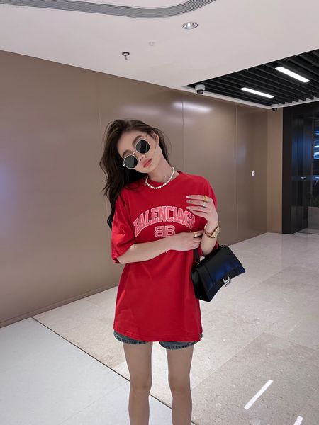women's t-shirt designer 22ss early spring and summer new niche loose print short sleeve round neck cotton t-shirt women kl3b2022, White
women's t-shirt designer 22ss early spring and summer new niche loose print short sleeve round neck cotton t-shirt women kl3b2022, White
