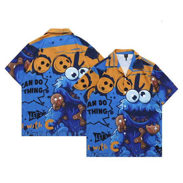 men's t-shirts 2022 summer short sleeved shirt men's and women's creative fashion printed casual loose couple coat r3v3, White;black
men's t-shirts 2022 summer short sleeved shirt men's and women's creative fashion printed casual loose couple coat r3v3, White;black