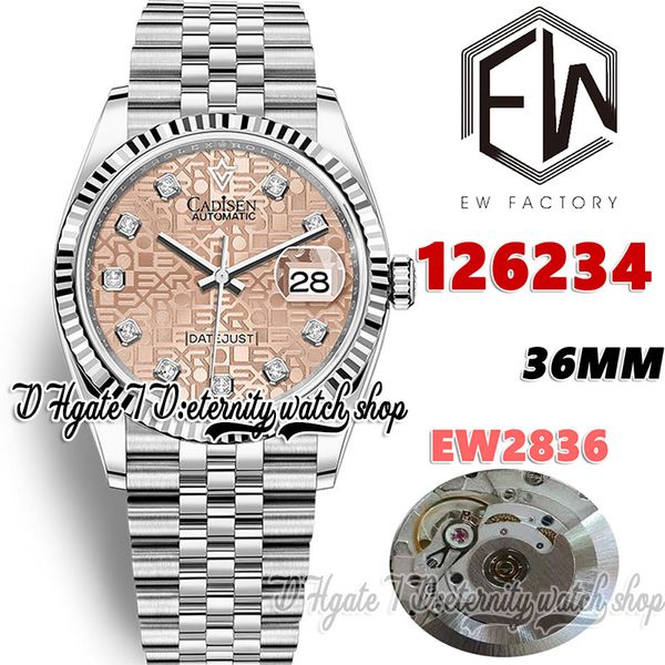 ewf v3 ew126234 ew2836 automatic mens watch 36 fluted bezel champagne dial diamond markers 904l steel bracelet with same serial warranty car, Slivery;brown
ewf v3 ew126234 ew2836 automatic mens watch 36 fluted bezel champagne dial diamond markers 904l steel bracelet with same serial warranty car, Slivery;brown