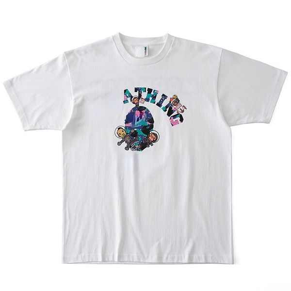 designer t-shirt men's and women's tide brand b 22 ape round neck short-sleeved t-shirt head classic camouflage printing cotton lo, White;black
designer t-shirt men's and women's tide brand b 22 ape round neck short-sleeved t-shirt head classic camouflage printing cotton lo, White;black