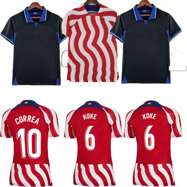 22 23 atletico madrids joao felix soccer jerseys home suarez griezmann cunha 75th 2022 2023 m. llorente correa koke camiseta carrasco men ki, Black;yellow
22 23 atletico madrids joao felix soccer jerseys home suarez griezmann cunha 75th 2022 2023 m. llorente correa koke camiseta carrasco men ki, Black;yellow